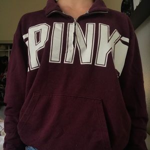 Victoria’s Secret pink sweatshirt